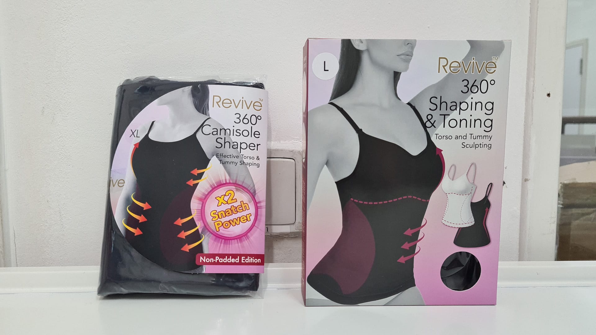 360° Shaping and Toning Camisole Shaper - Women 2-way Padded Bra Body Shaper - Traders@Work