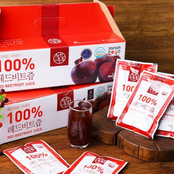 Zaram Red BeetRoot Juice (1 Box of 30 Packs) - Traders@Work