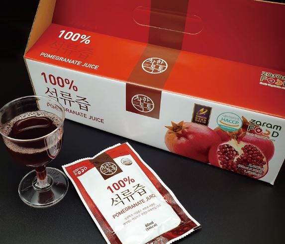 Zaram 100% Pomegranate Juice (1 box of 30 Pack) - Traders@Work