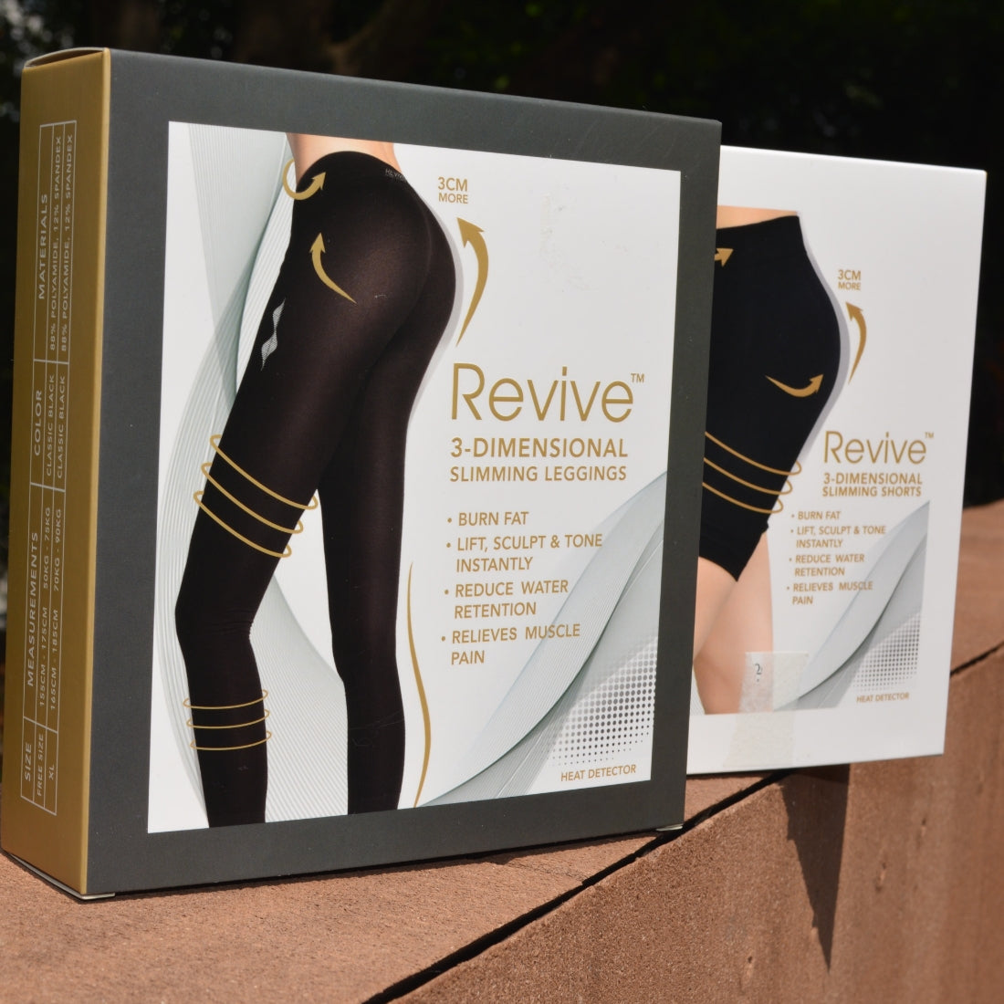 REVIVE 3-DIMENSIONAL SLIMMING LEGGINGS AND SHORTS - Traders@Work