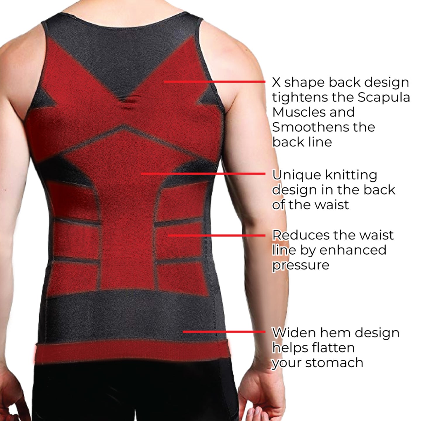 Slim Shaper Tank Top Unisex - Traders@Work